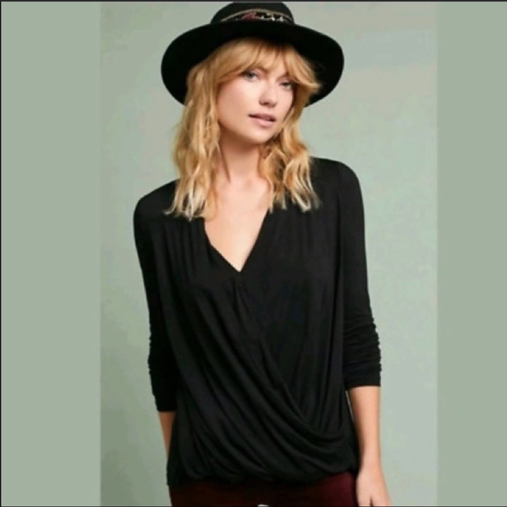 ANTHRO Akemi + Kin Black Long Sleeve